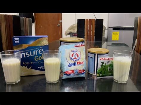 which is better ensure or anlene|Ensure Gold vs Anlene vs Bear Brand Adult Plus.